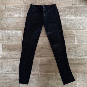 Ashley by 26 International Black Textured Pants